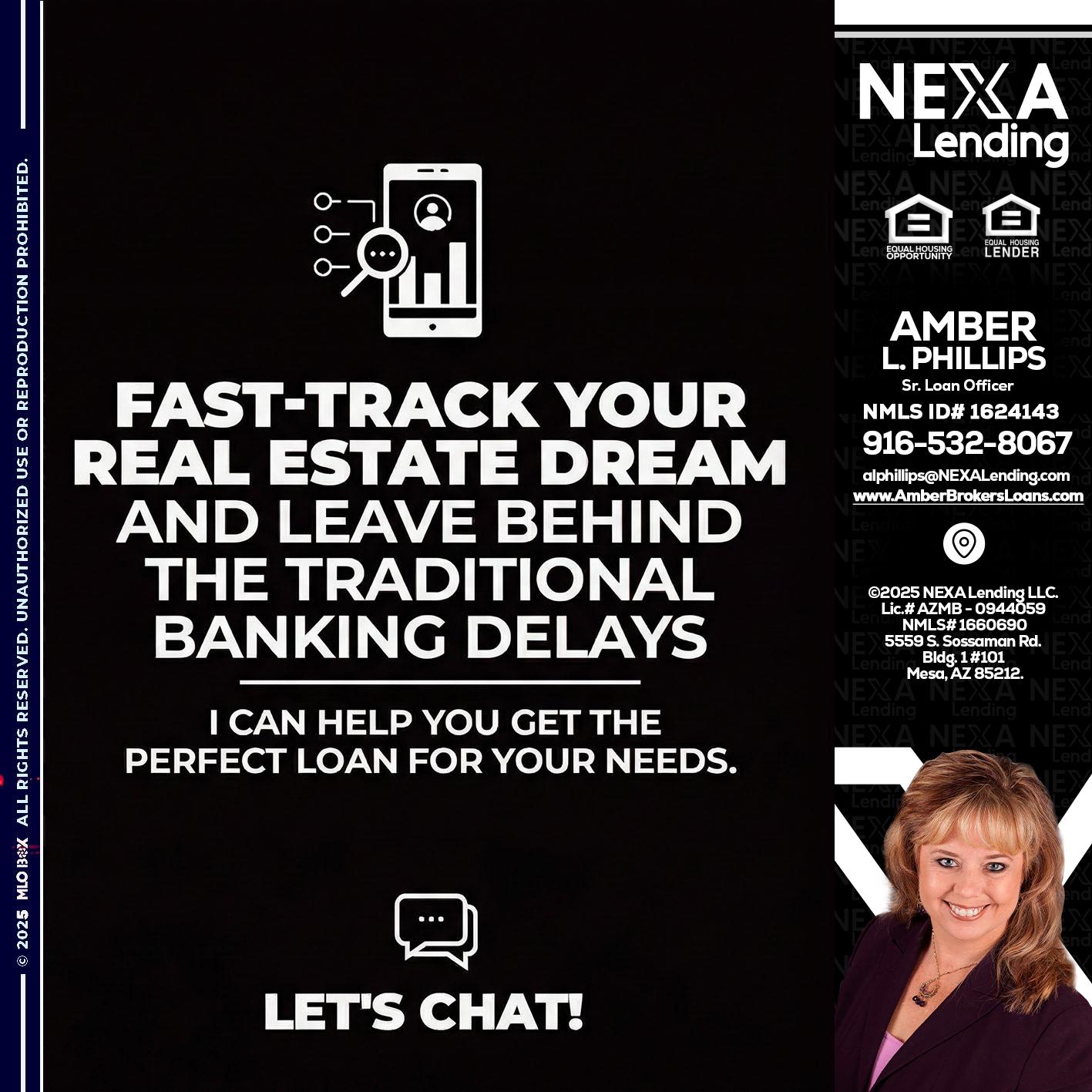 FAST TRACK - Amber L. Phillips -Mortgage Loan Originator